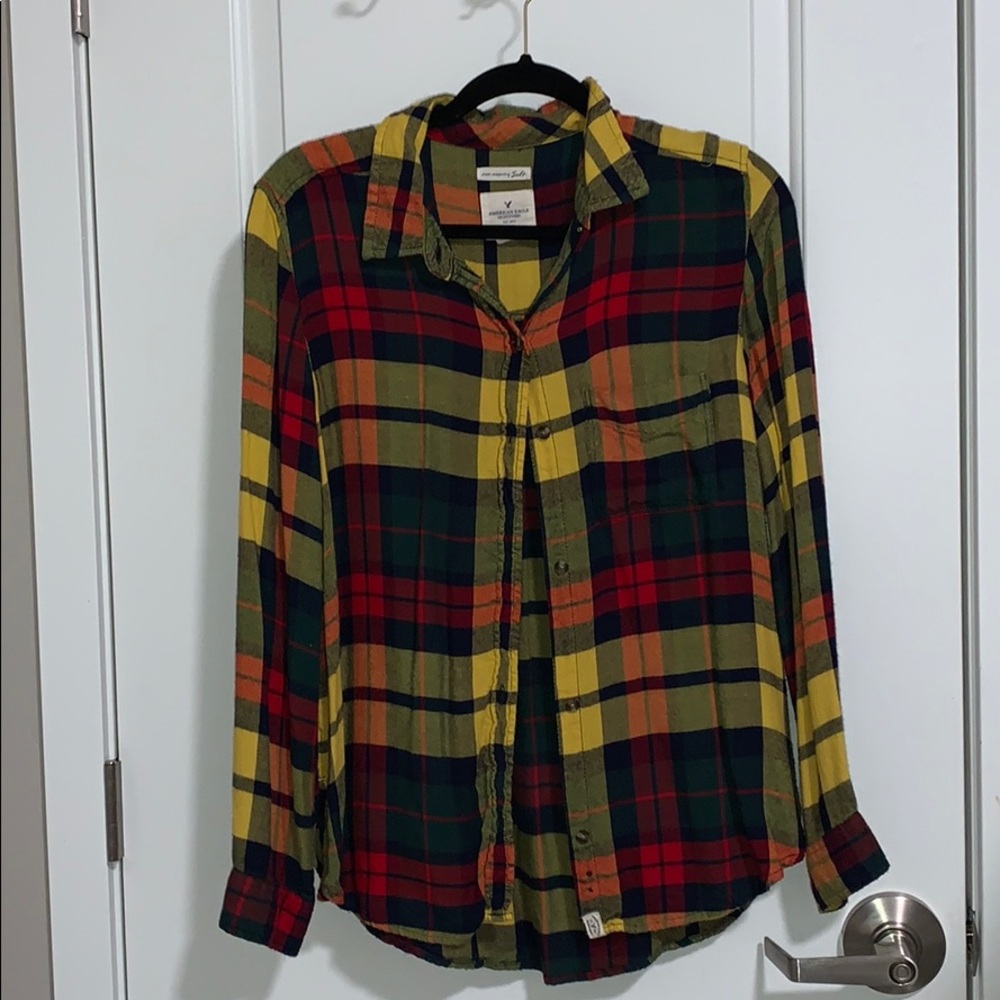 American Eagle plaid shirt